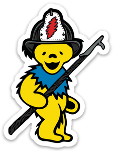 FF Grateful Dead Bear Decal