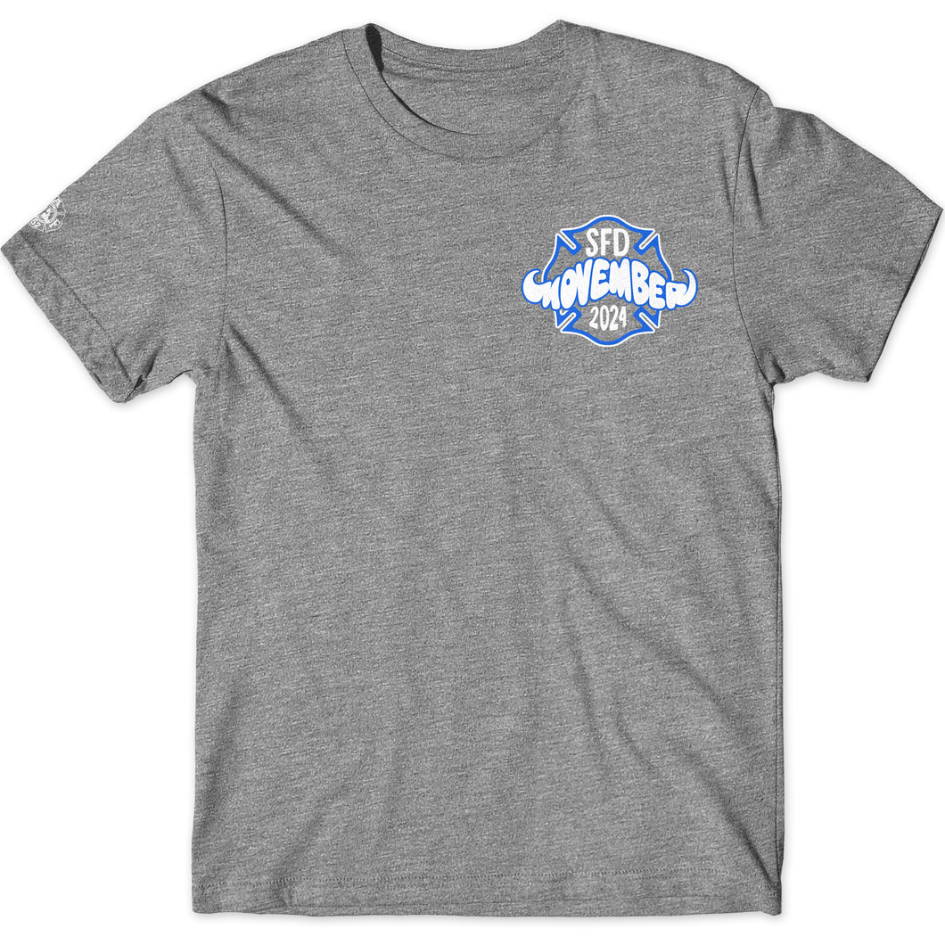 Movember 2024 - Gildan T-Shirt (GRAY)