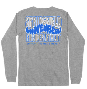 Movember 2024 - Gildan Long Sleeve (GRAY)