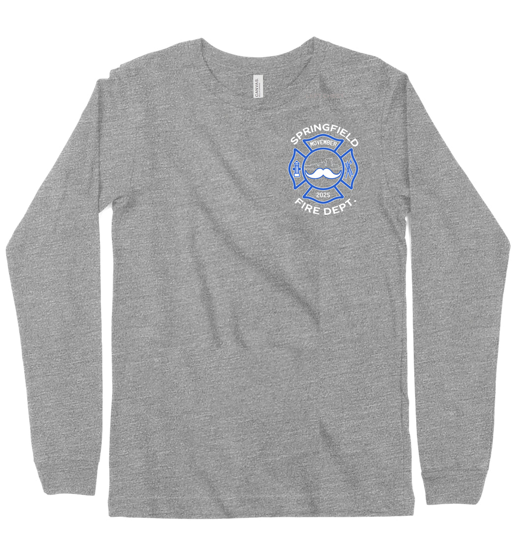 Movember 2025 - Gildan Long Sleeve (GRAY)