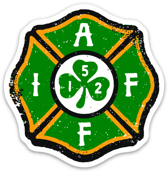 IAFF 152 Green Decal